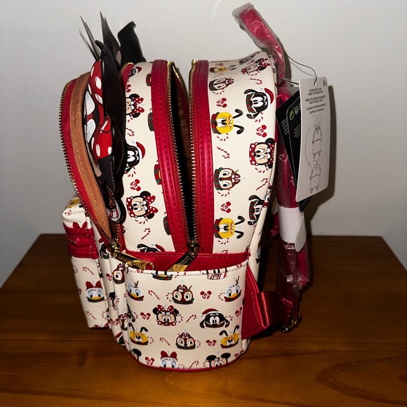 Loungefly Disney Christmas Characters Hot Cocoa Scented With Ears NEW One Size - Picture 8 of 10